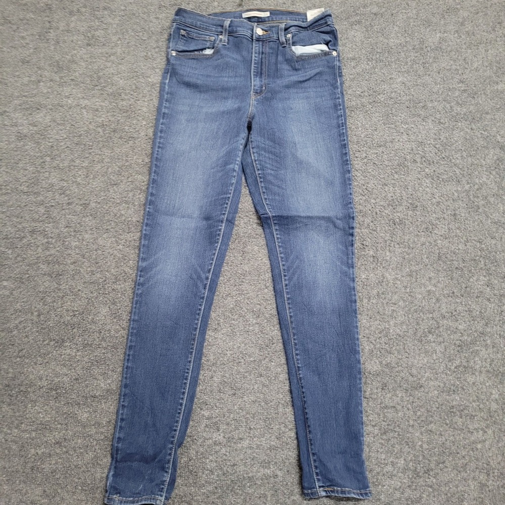 Levi's Jeans Womens Size 31 Blue Super Skinny Stretch Denim Medium Wash 710
